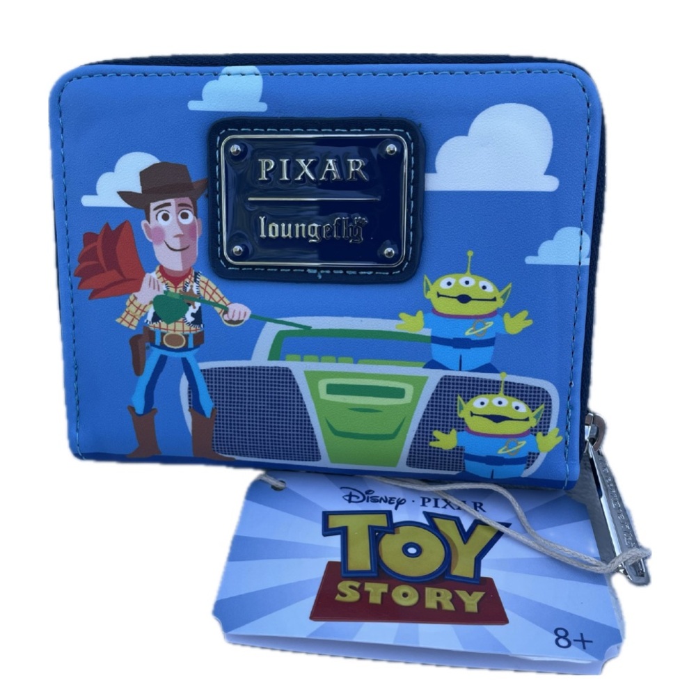 Loungefly Disney Pixar Toy Story Tango Mini Zipper Wallet NWT